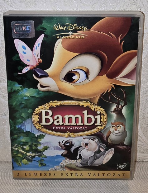 DVD:Bambi/Muppets/Kkemny, stb