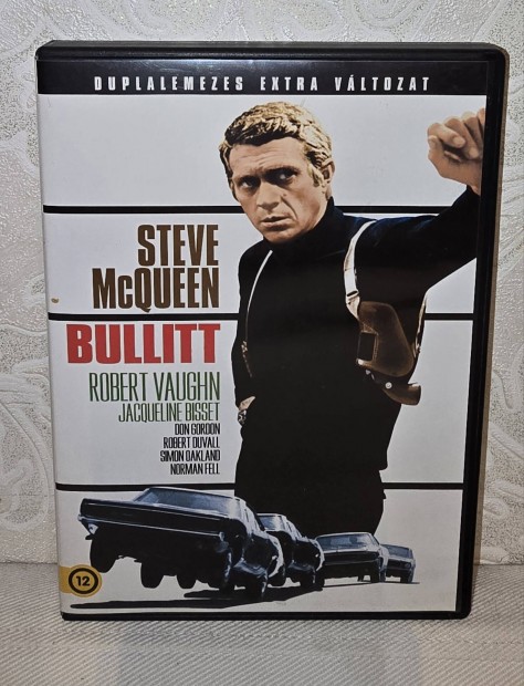 DVD:Bullitt/Keresztanya/A hbor ldozatai/A muzsika hangja,stb