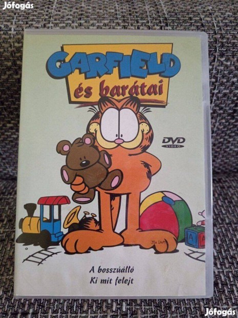 DVD Garfield s Bartai A Bosszll Ki Mit Felejt