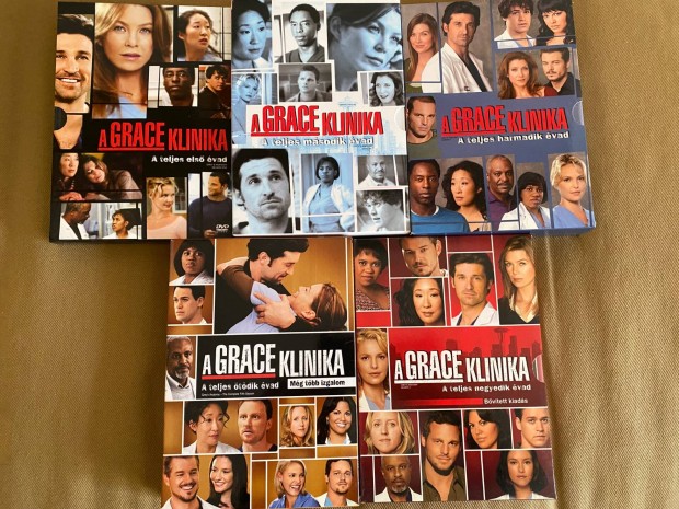 DVD Grace Klinika 1-5. vad