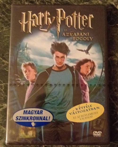 DVD Harry Potter s Az Azkabani Fogoly Egylemezes vltozat, Flis