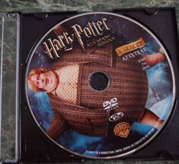 DVD Harry Potter s Az Azkabani Fogoly Extrk lemez