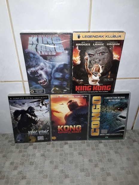 DVD King Kong filmek!