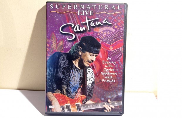 DVD Santana Supernatural Live