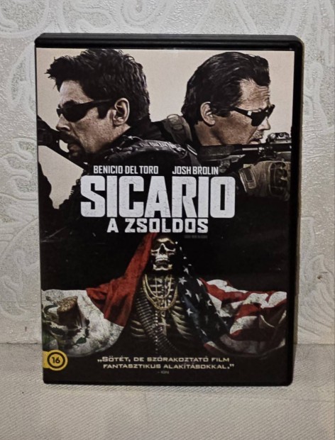 DVD:Sicario/Brazilok/jflkor Prizsban/Szrnyas fejvadsz