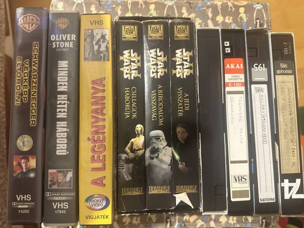 DVD+VHS+CD csomag