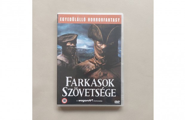 DVD: Farkasok szvetsge (2001) (Vincent Cassel, Monica Bellucci)