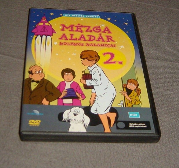 DVD - Mzga Aladr klns kalandjai 2. - vinyl (ritka) gyjtknek