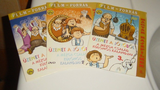 DVD - Mézga Család különös kalandjai (1969.) 1,2,3 - gyűjtőknek