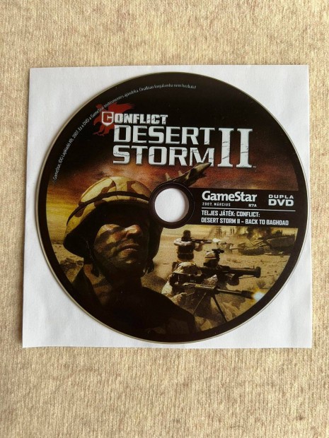 DVD - PC játék - Conflict: Desert Storm II