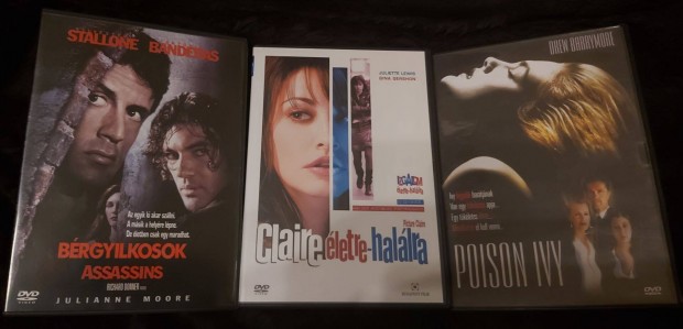 DVD akció film: Bérgyilkosok Claire életre-halálra Posion Ivy