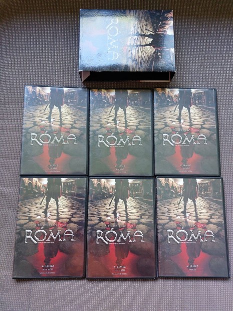 DVD csomag, Róma teljes sorozat 1-2 évad, kedvező ár