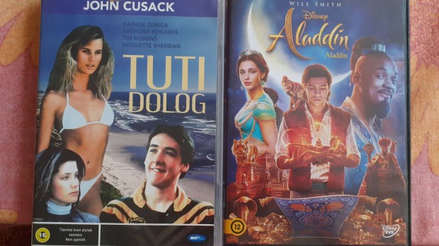 DVD elads (Aladdin, Tuti dolog)