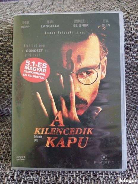 DVD film A kilencedik kapu - Johnny Depp