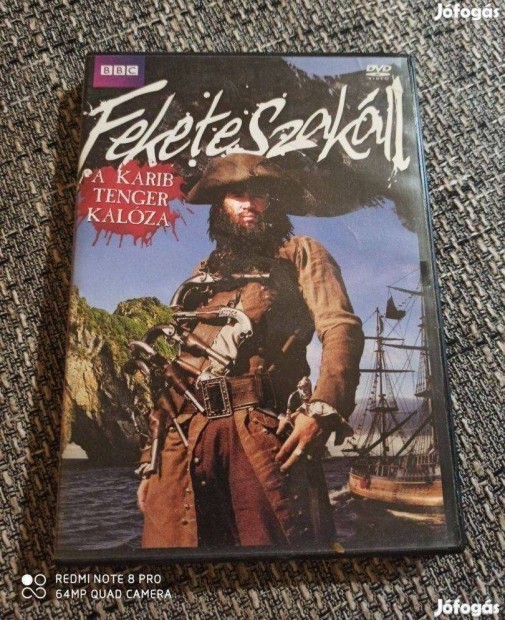 DVD film BBC Feketeszakll - A Karib Tenger Kalza