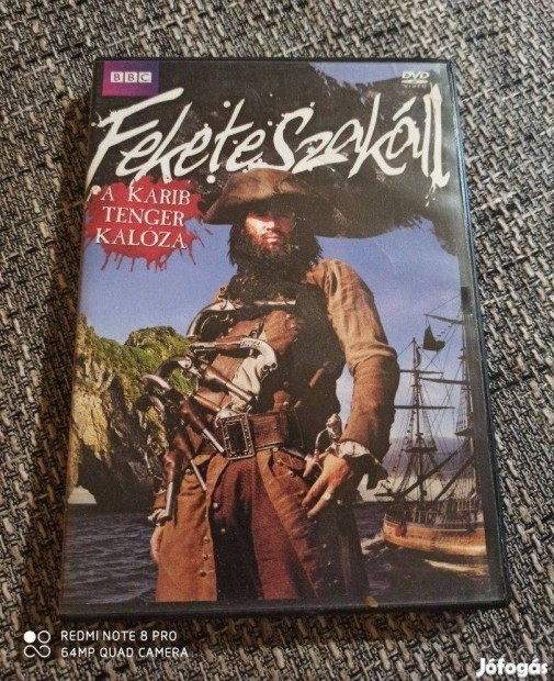 DVD film BBC Feketeszakll - A Karib Tenger Kalza