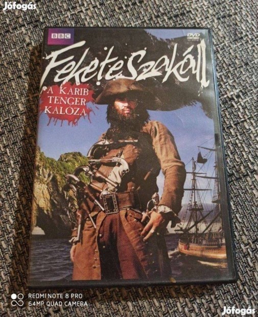 DVD film BBC Feketeszakll - A Karib Tenger Kalza