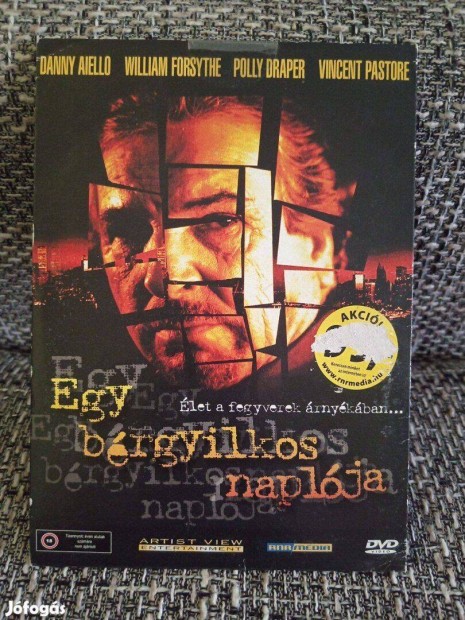 DVD film Egy brgyilkos naplja bontatlan, paprtokos