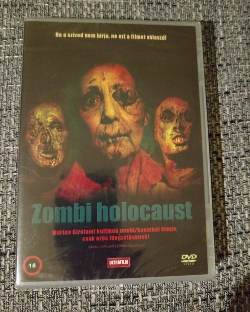 DVD film Zombi Holocaust bontatlan, flis