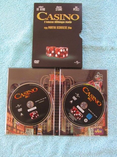 DVD film, Casino extra vltozat, kivl llapotban!