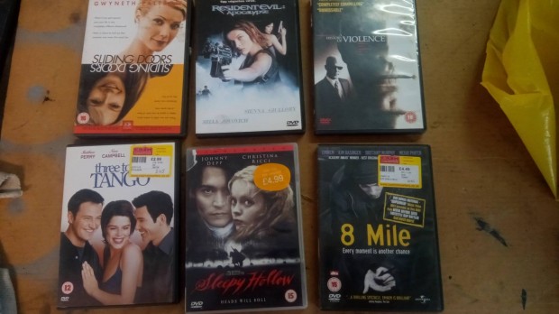DVD film csomag Angol nyelvű