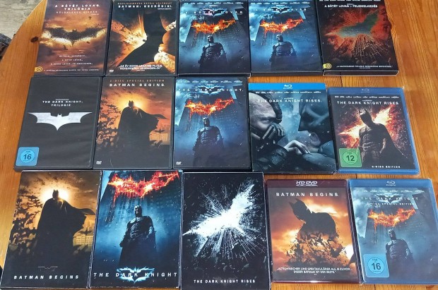DVD film gyűjtemény DC Sötét lovag 2