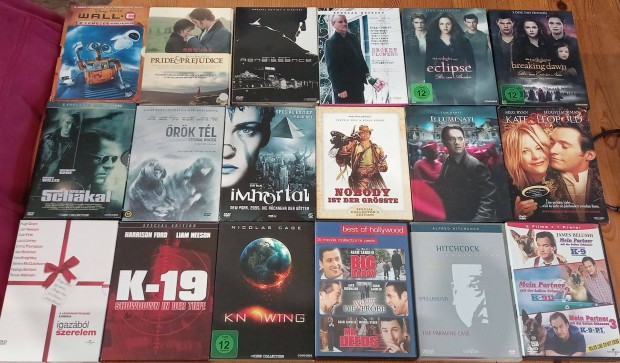 DVD film gyűjtemény dupla digipack