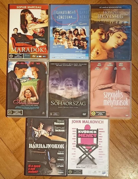 DVD filmek 60 db