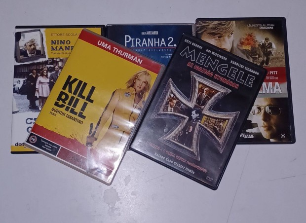 DVD filmek (5 db egyben) 1.Kill Bill