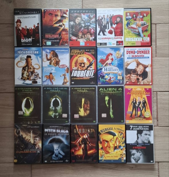 DVD filmek (eredeti