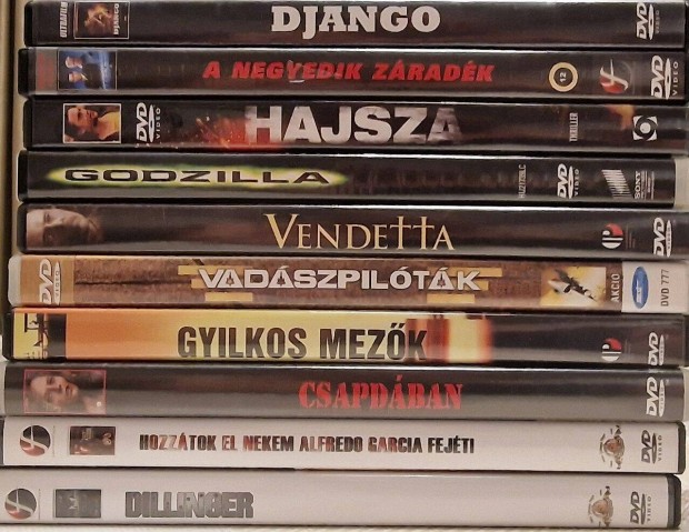 DVD filmek, kitnek, ajndk ron 7