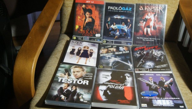 DVD filmek és zenei DVD lemezek eladók egyben olcsón