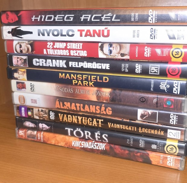 DVD gyjtemny-Elrabolva/Svejk/Transformers/Terminal,stb