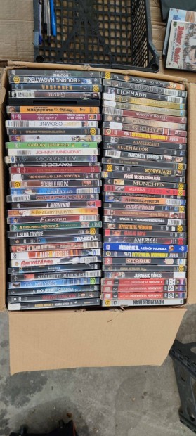 DVD lemezek eladk, 150 db, eredetiek