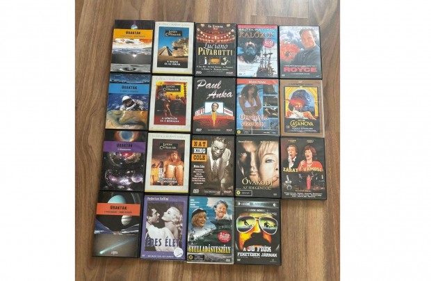 DVD lemezek fot szerint