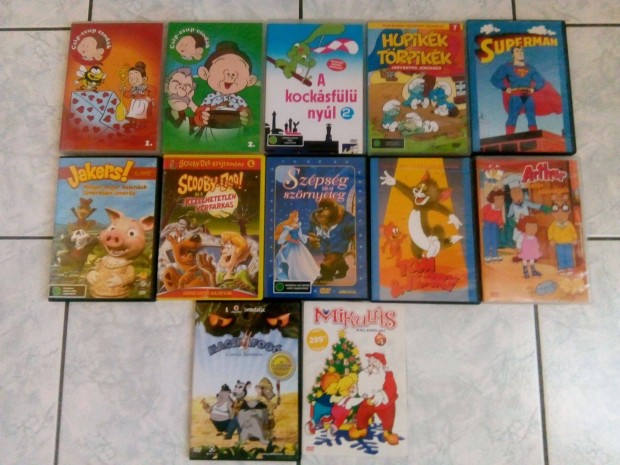 DVD mesefilmek eladó Nyíregyházán
