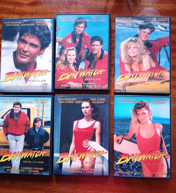 DVD sorozat "Baywatch " 6 db