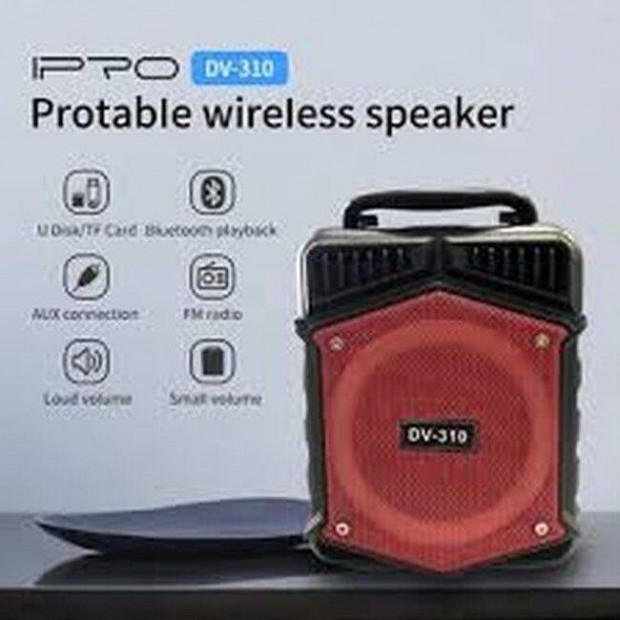 DV-310 bluetooth hangszr portable wireless speaker MP3 player,