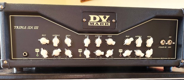 DV Mark Triple Six III gitárerősítő-fej