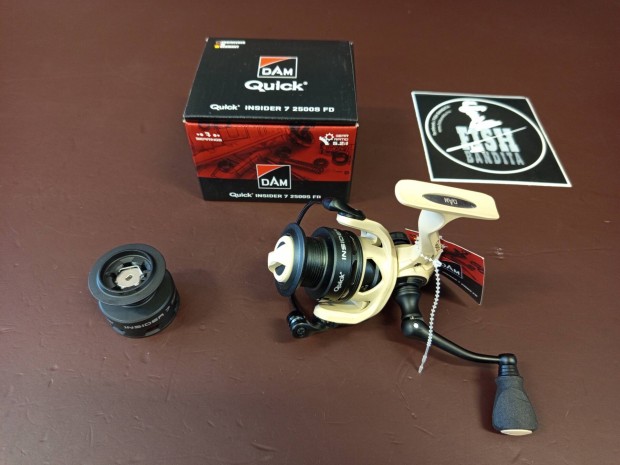 D.A.M Quick Insider 7 2500S Fd pergető orsó/Fish Bandita