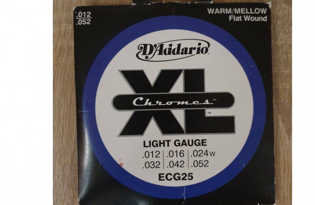 D'Addario ECG25 Elektromos gitr hr