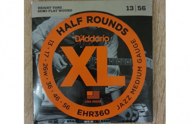 D'Addario EHR360 Jazz gitr hr