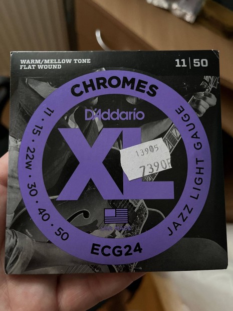 D'Addario XL ECG24 elektromos gitárhúr készlet