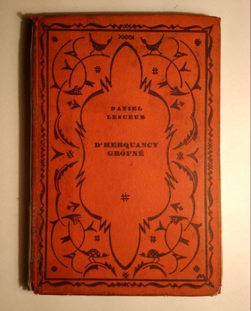 D'Herquancy Grfn (Daniel Lesueur) 1928 (sztesik,viseltes) 8kp+tart