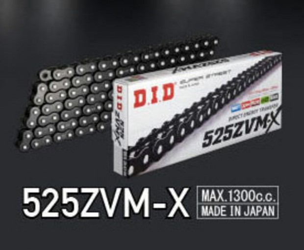 D.I.D 525ZVM-X X-Ring hajtólánc 525