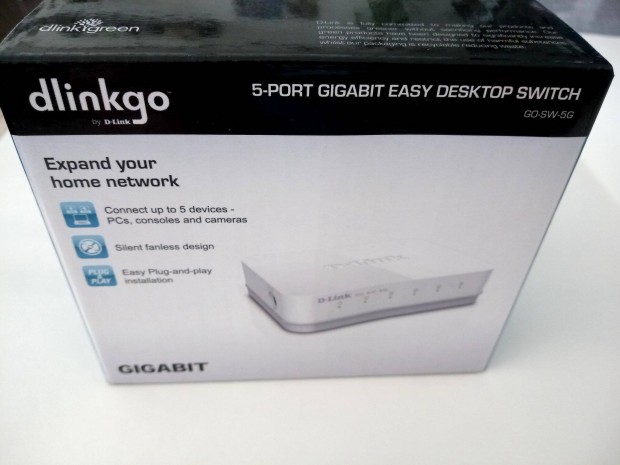 D-Link 5 portos gigabites switch