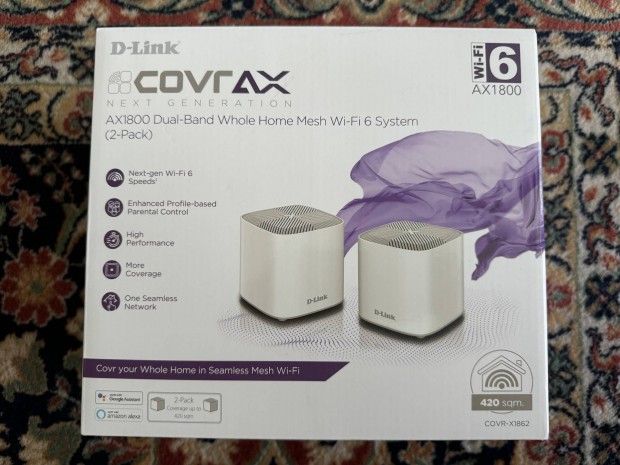 D-Link Covr-X1862 (2-Pack) Mesh Router