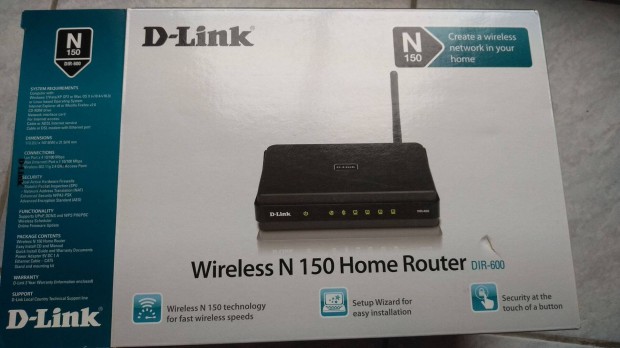 D-Link DIR-600 vezetk nlkli WIFI router.j