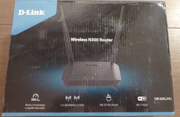 D-Link DIR-605L wifi router j, bontatlan