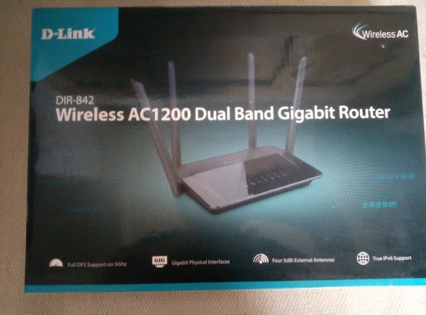 D-Link DIR-842 Wireless AC1200 Dual Band Gigabit Router